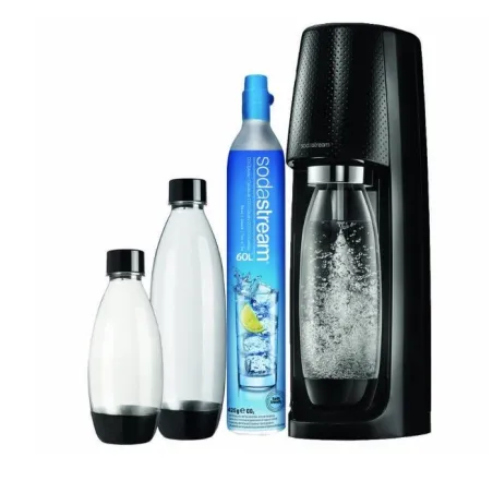 SYFON SODASTREAM SPIRIT 3 BUTELKI 1L + NABÓJ 60L MEGAPACK - SodaStream