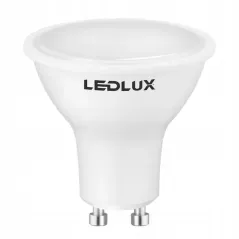 ŻARÓWKA GU10 LED 5,5W 4000K PREMIUM LEDLUX NEUTRALNE ŚWIATŁO
