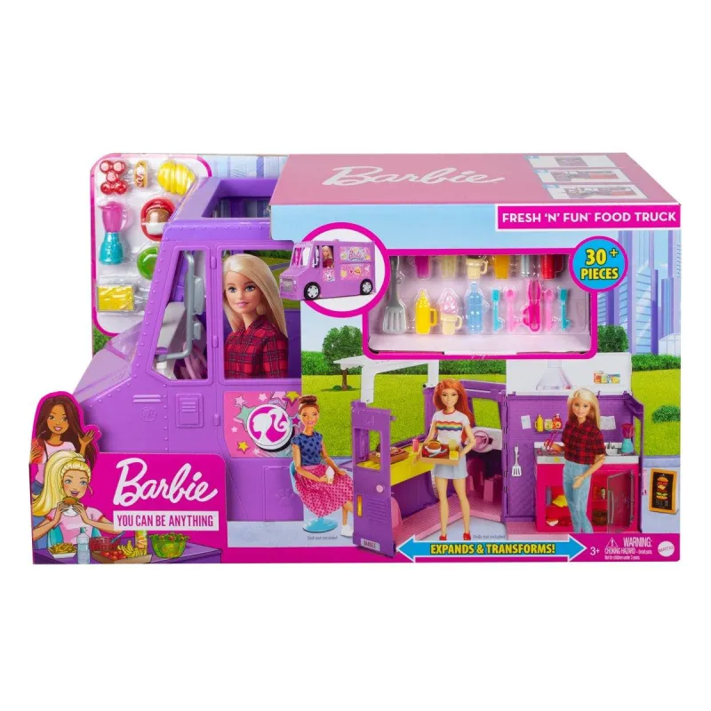 LALKA BARBIE FOODTRUCK 3+ - Mattel
