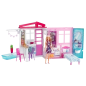 Barbie Składany Domek Wakacyjny 2W1 3+