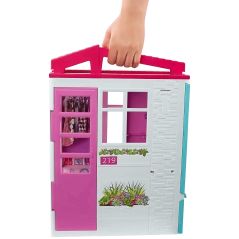 BARBIE SKŁADANY DOMEK WAKACYJNY 2W1 3+