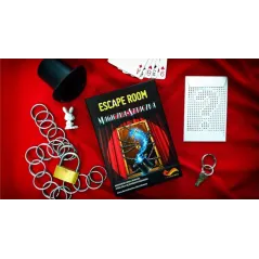 ESCAPE ROOM: MAGICZNA SZTUCZKA WYDANIE II GRA KARCIANA FOXGAMES 12+