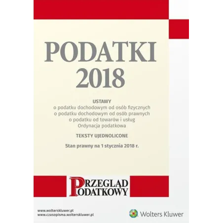 PODATKI 2018 - Wolters Kluwer