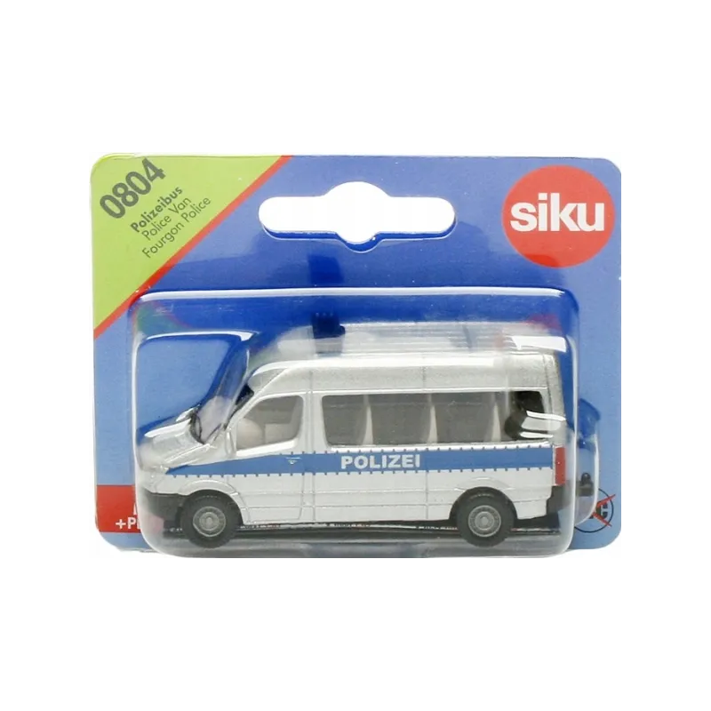 POLICYJNY VAN METALOWY SIKU 3+