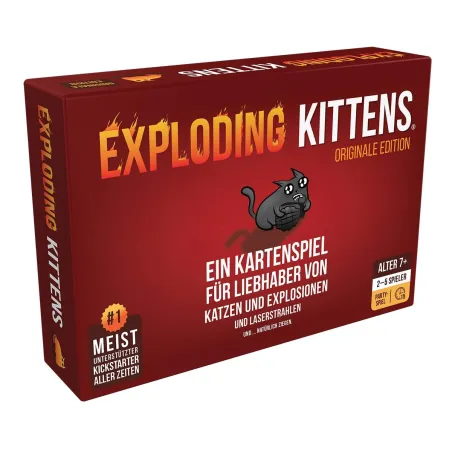 EXPLODING KITTENS GRA KARCIANA WERSJA NIEMIECKA 7+