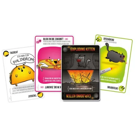 Exploding Kittens Gra Karciana Wersja Niemiecka 7+