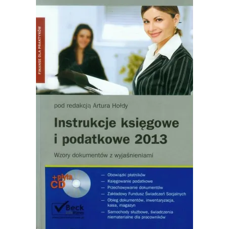 INSTRUKCJE KSIĘGOWE I PODATKOWE Artur Hołda - C.H.Beck
