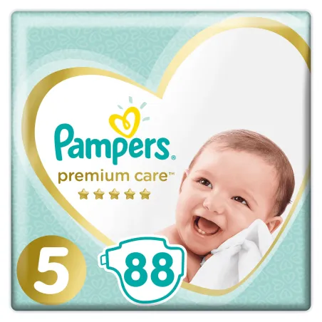 Pieluchy Pampers Premium Care Rozmiar 5 88 Szt 11-16Kg Pieluchy Pampers Premium Care Rozmiar 5 88 Szt 11-16Kg