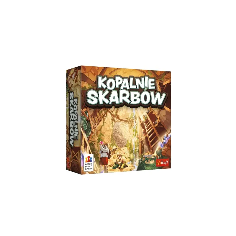 KOPALNIE SKARBÓW GRA PLANSZOWA TREFL 7+