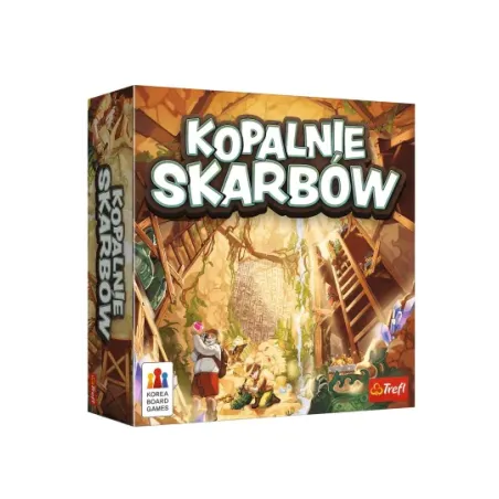 KOPALNIE SKARBÓW GRA PLANSZOWA TREFL 7+