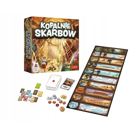 Kopalnie Skarbów Gra Planszowa Trefl 7+