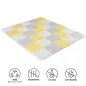 Mata Podłogowa Piankowa Biała/Szara/Żółta 150 X 180 Cm Kinderkraft Luno 10 M+ Mata Podłogowa Piankowa Biała/Szara/Żółta 150 X 180 Cm Kinderkraft Luno 10 M+