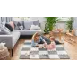 Mata Podłogowa Piankowa Biała/Szara/Żółta 150 X 180 Cm Kinderkraft Luno 10 M+ Mata Podłogowa Piankowa Biała/Szara/Żółta 150 X 180 Cm Kinderkraft Luno 10 M+