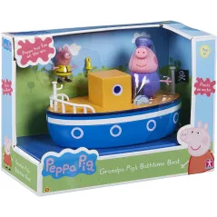 ŚWINKA PEPPA ŁÓDKA DZIADKA Z FIGURKAMI 3+