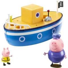Świnka Peppa Łódka Dziadka Z Figurkami 3+