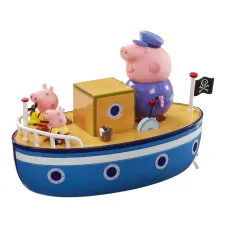ŚWINKA PEPPA ŁÓDKA DZIADKA Z FIGURKAMI 3+