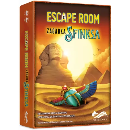 Escape Room. Zagadka Sfinksa Gra Logiczna 12+