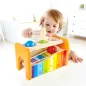 Ksylofon Hape Pound And Tap Bench Z Piłeczkami Dla Dzieci 12M+
