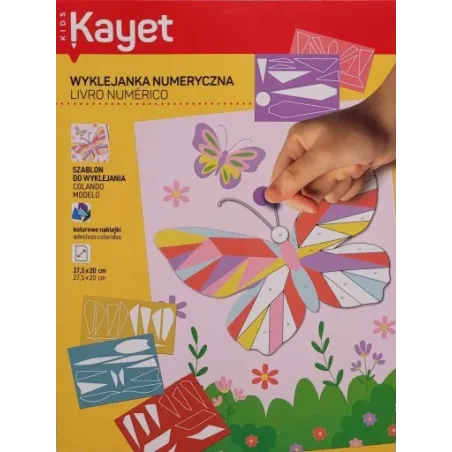 WYKLEJANKA NUMERYCZNA MOTYL KAYET