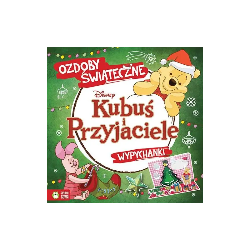 OZDOBY ŚWIĄTECZNE KUBUŚ I PRZYJACIELE WYPYCHANKI - Zielona Sowa
