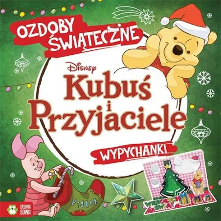 OZDOBY ŚWIĄTECZNE KUBUŚ I PRZYJACIELE WYPYCHANKI - Zielona Sowa