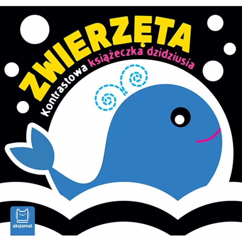 ZWIERZĘTA KONTRASTOWA KSIĄŻECZKA DZIDZIUSIA 0+ - Aksjomat