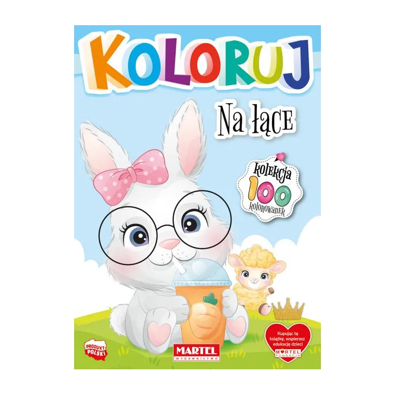 NA ŁĄCE. KOLORUJ