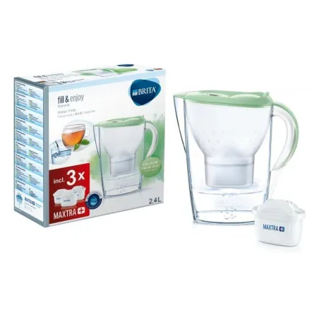 DZBANEK FILTRUJĄCY BRITA MARELLA 2.4L PASTELOWA ZIELEŃ + 3 WKŁADY - Brita