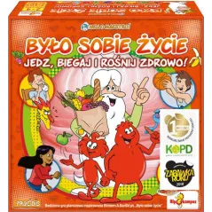 BYŁO SOBIE ŻYCIE JEDZ BIEGAJ I ROŚNIJ ZDROWO! GRA PLANSZOWA HIPOKAMPUS 7+
