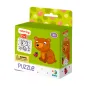 Misiek Puzzle Z Kolorowanką 16 Elementów 3+
