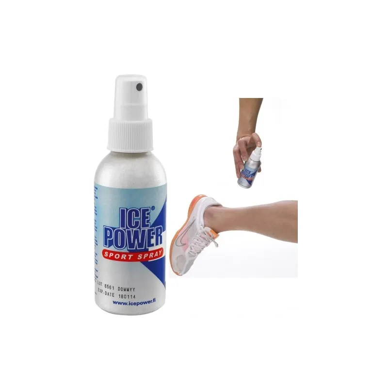 ŻEL CHŁODZĄCY ICE POWER SPORT SPRAY 125ML NA URAZY I BÓLE