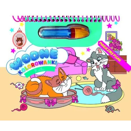 KOTKI. WODNE KOLOROWANKI Z MAGICZNYM PISAKIEM II GATUNEK