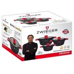 ZESTAW GARNKÓW 6 ELEMENTÓW ZWIEGER OBSIDIAN - Zwieger
