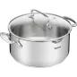 Garnek Tefal Duetto+ 20Cm 2,7L Z Pokrywką – Stal Nierdzewna, Do Wszystkich Kuchenek Garnek Tefal Duetto+ 20Cm 2,7L Z Pokrywką – Stal Nierdzewna, Do Wszystkich Kuchenek