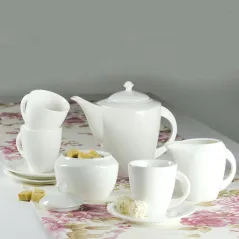 KOMPLET DESEROWY PARIS 23-ELEMENTOWY AMBITION – PORCELANA NEW BONE CHINA II GATUNEK