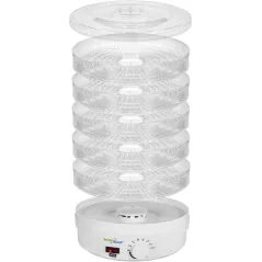 SUSZARKA SPOŻYWCZA GREENBLUE GB190 250W – DO GRZYBÓW, OWOCÓW I WARZYW Z REGULACJĄ TEMPERATURY