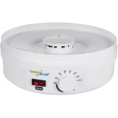 SUSZARKA SPOŻYWCZA GREENBLUE GB190 250W – DO GRZYBÓW, OWOCÓW I WARZYW Z REGULACJĄ TEMPERATURY