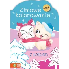 ZIMOWE KOLOROWANIE Z KOTKIEM
