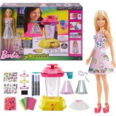 LALKA BARBIE ZESTAW DO TWORZENIA SPÓDNICZEK ZESTAW KREATYWNY MATTEL 3+