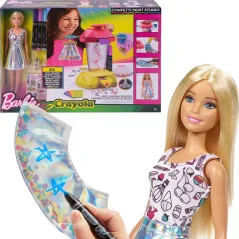 Lalka Barbie Zestaw Do Tworzenia Spódniczek Zestaw Kreatywny Mattel 3+