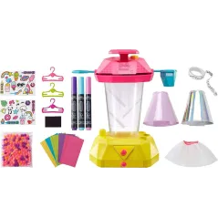 LALKA BARBIE ZESTAW DO TWORZENIA SPÓDNICZEK ZESTAW KREATYWNY MATTEL 3+