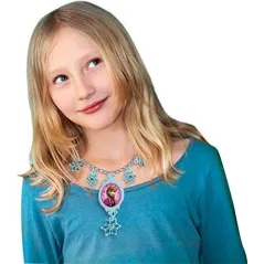 NASZYJNIKI I ŁAŃCUSZKI DISNEY KRAINA LODU ZESTAW KREATYWNY CLEMENTONI 7+