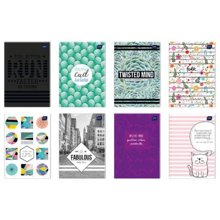 ZESZYT W KRATKĘ 96 KARTEK Z MARGINESEM A5 - Interdruk