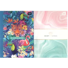 ZESZYT W KRATKĘ 96 KARTEK Z MARGINESEM A5