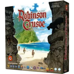 ROBINSON CRUSOE PRZYGODA NA PRZEKLĘTEJ WYSPIE GRA PLANSZOWA 8+