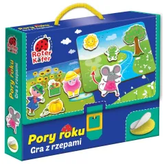 PORY ROKU EDUKACYJNA GRA Z RZEPAMI 2+ - Roter-Kafer