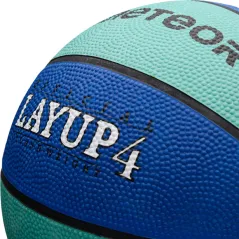 Piłka Koszykowa Meteor Layup 4 Niebieska