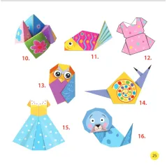 Moje Pierwsze Origami Sukienka Zestaw Kreatywny 6+