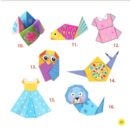 Moje Pierwsze Origami Sukienka Zestaw Kreatywny 6+