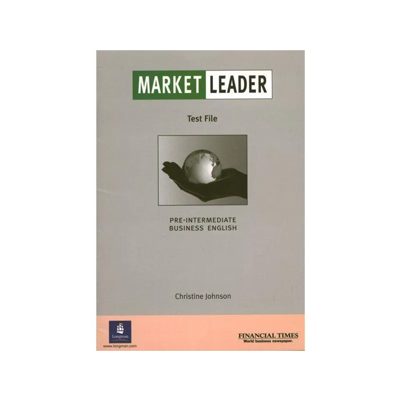 MARKET LEADER PRE-INTERMEDIATE BUSSINES ENGLISH TEST FILE Christine Johnson - Longman